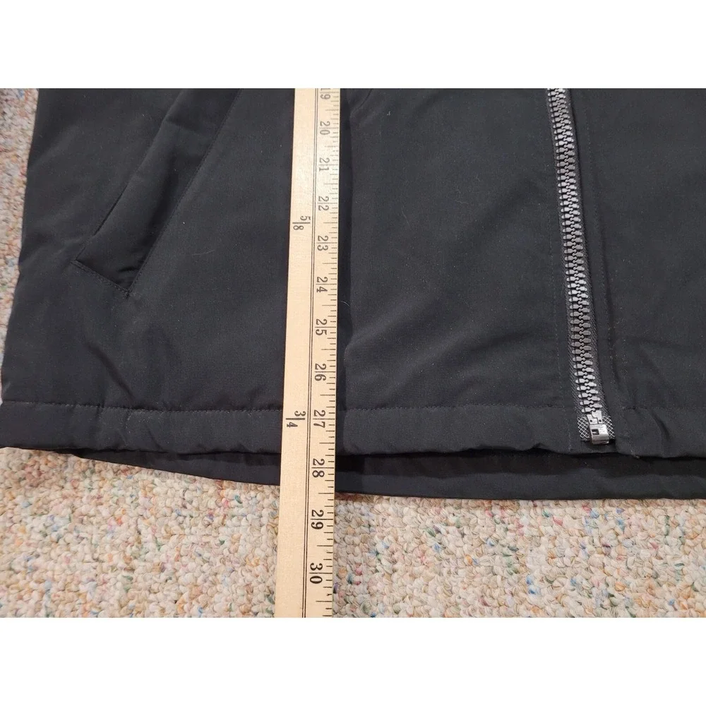 Polo Ralph Lauren Jacket Mens 2XL Black Full Zip Quilted Fleece Lined Casual XXL